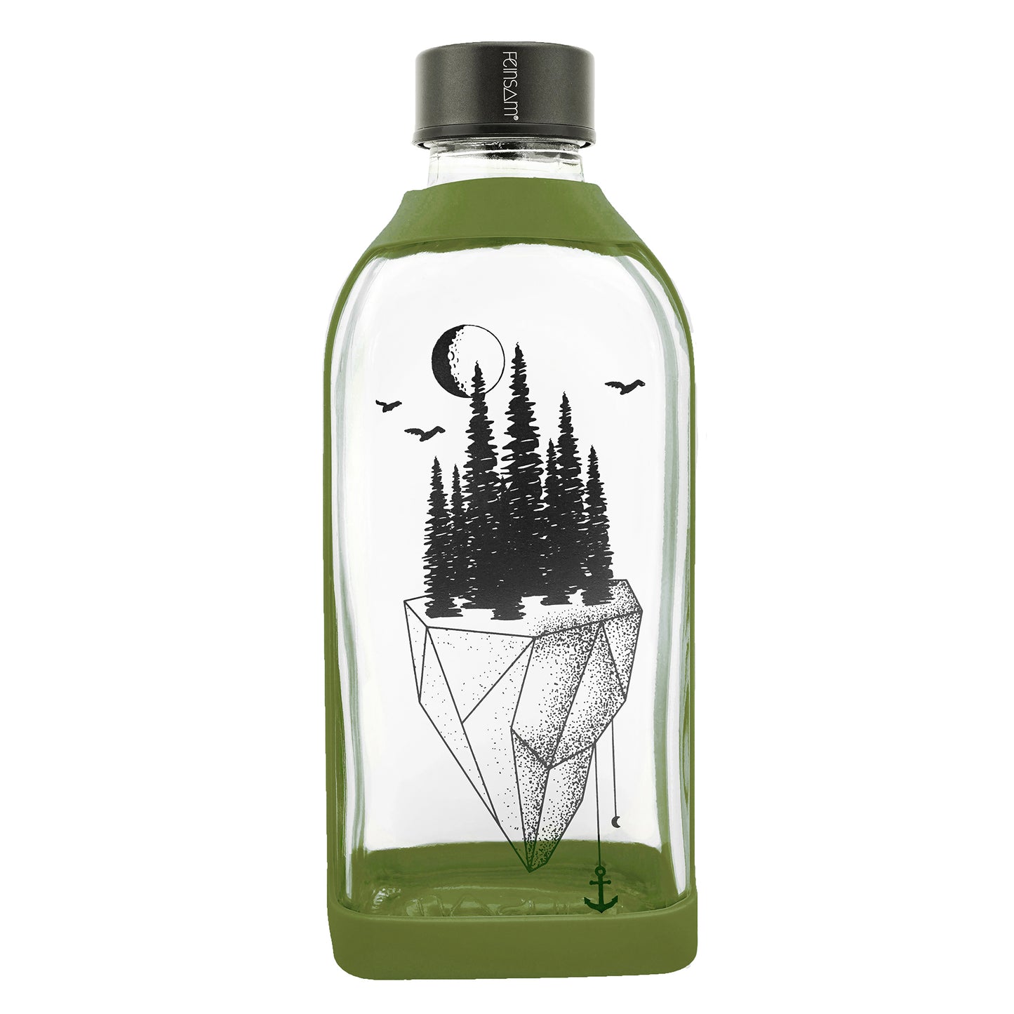 Flat Feinsam drinking bottle "Nature" bundle